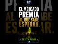 El trader impaciente le regala su dinero al trader paciente.No cada vela es tu oportunidad.