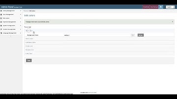 WorksForWeb Software Tutorial. How To Adjust Basic Theme Colors Quickly