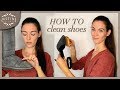 How to clean leather shoes, boots, sneakers, white shoes, etc. | Justine Leconte