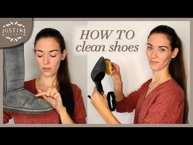 How to clean shoes: leather, boots, sneakers, white shoes, etc. | Justine Leconte