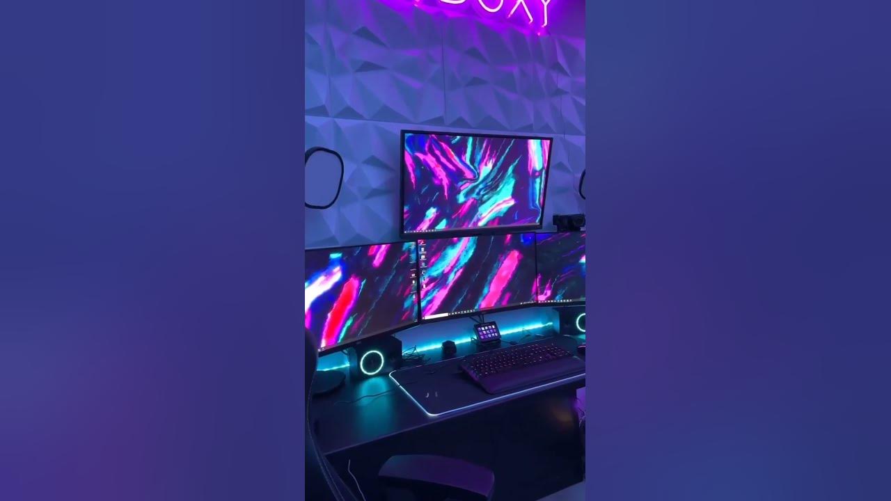 OXYDOXY gaming PC setup & room tour setup #gamingpc #gamingpcbuild # ...