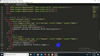 creating slideshow in bootstrap