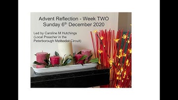 Advent Reading Week 2 6 December 2020