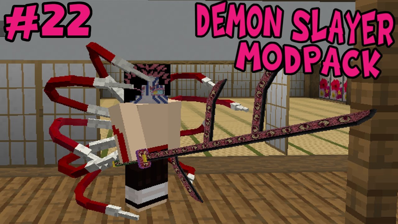 DEMON BLOOD ARTS & BREATHING TECHNQUES! Demon Slayer Modpack Episode 22 ...