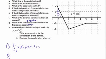 IB Math - Kinematics with Graphs