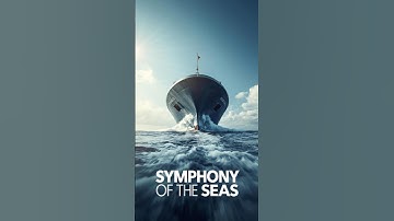 World’s Largest Cruise Ship — Symphony of the Seas 🛳 #shorts #youtubeshorts #viral