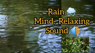 Raining ⛈️ sound relaxing music 🎶 Mind cooling music 🎶