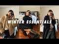 WINTER CLOSET ESSENTIALS | basic pieces for layering