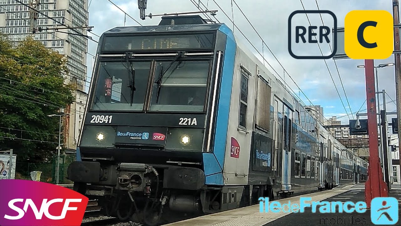 [RER C] Départ D'une Z20900 IDFM + 8800 En Gare De Choisy Le Roi - YouTube