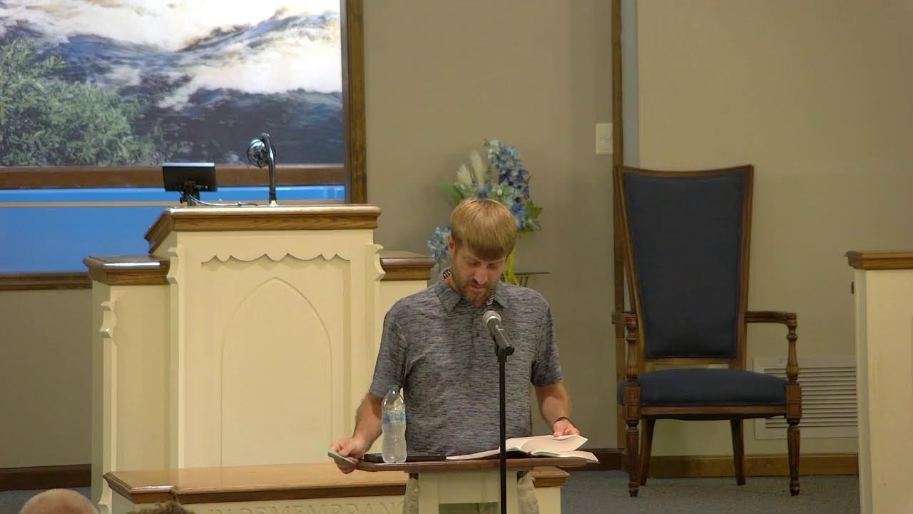 7–12-26 - Sunday Morning Bible Class