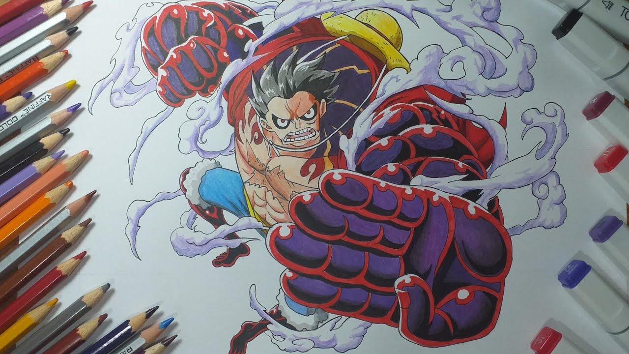 Top 10 cách vẽ luffy gear nhanh chóng và dễ dàng