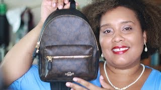 Coach Mini Charlie Backpack Review