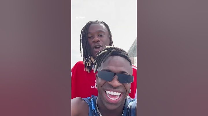 Vini e Camavinga no Rio 😂