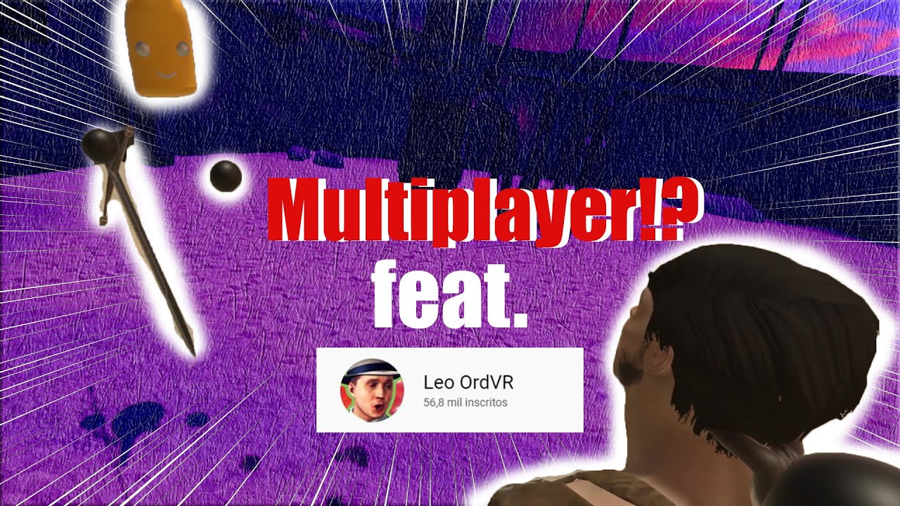 Blade & sorcery multiplayer com uma banana? feat. Leo OrdVR YouTube