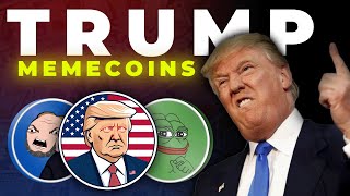 7 *TRUMP MEME COINS* Set to SkyRocket (20200x Potential)