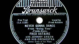 Watch Fred Astaire Never Gonna Dance video