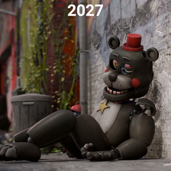 FNAF Lefty over the years