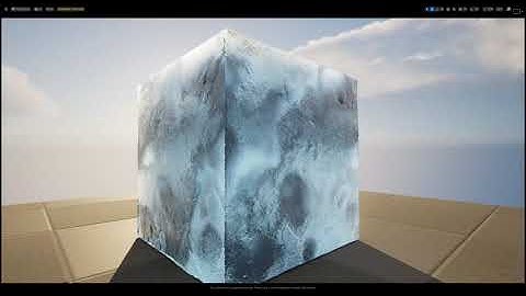 Volumetric Ice shader   UE5 Nanite ready
