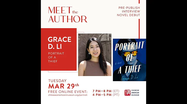 Meet the Author: Grace Li - Portrait of a Thief - ...