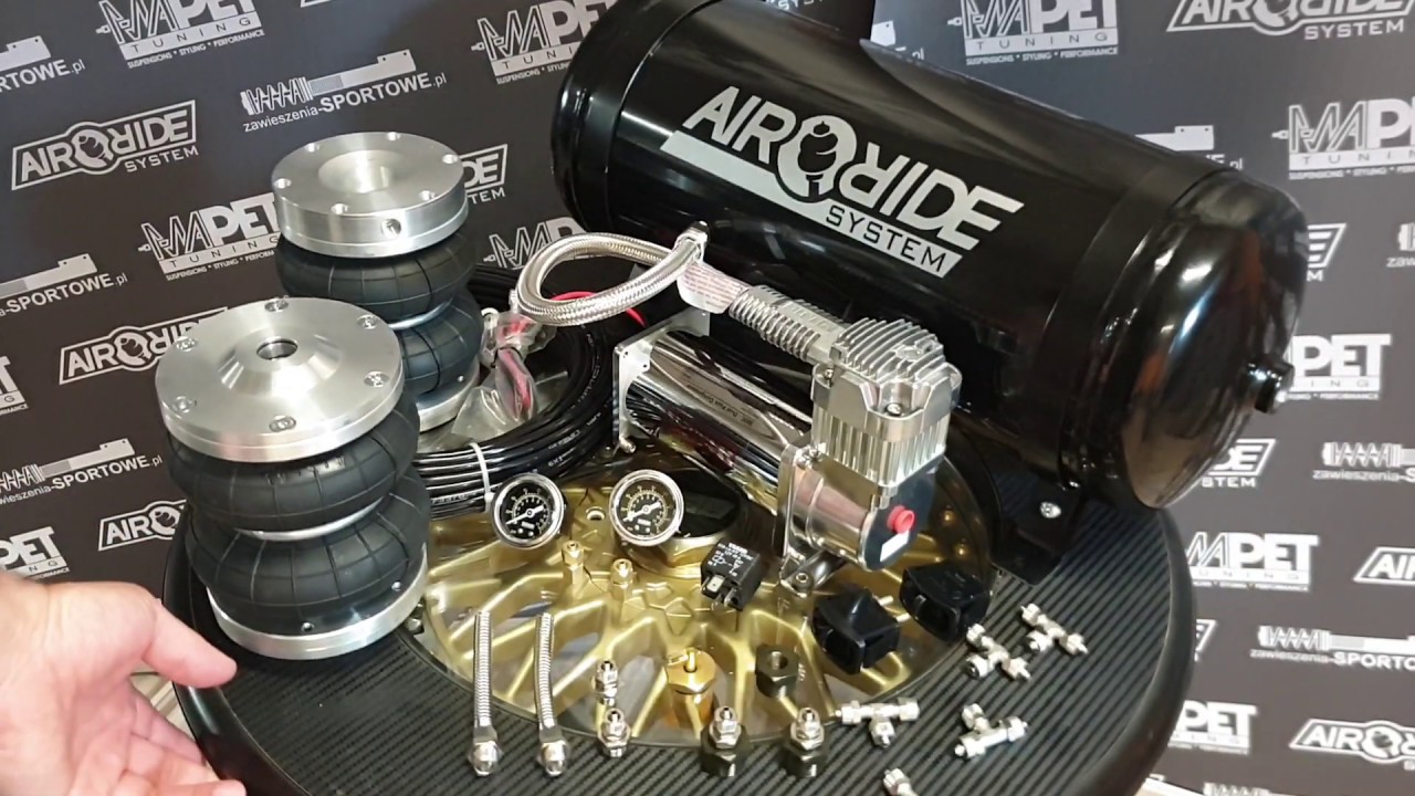air-ride BEST PRICE kit F/R - Audi A4 B6 / B7 8E - airRIDE-System - MAPET- TUNING GROUP