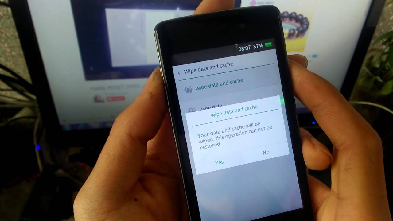 hard reset oppo r1001