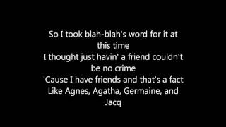 Video-Miniaturansicht von „Biz Markie – Just A Friend |LYRICS|“