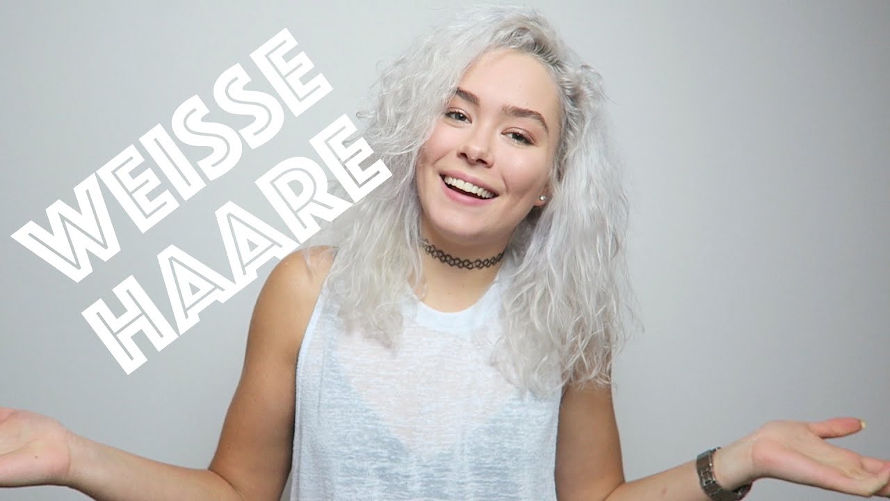 Weiss Grau Silber Haare Mit Olaplex Wie Hab Ich Es Geschafft Valentina Vale Youtube