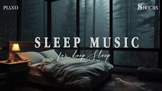 Relaxing Piano Harmony and Rain Sounds for Healing Sleep and Anxiety Reduction, Study, Focus 🌧️