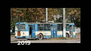 Орловский троллейбус до и после
