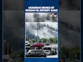 Moscow Oil Refinery Hit Again As Ukrainian Drone Attack Sends Huge Smoke Plume Into Sky | #russia