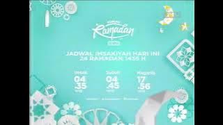 Jadwal Imsakiyah Station ID Roman Ramadan ANTV (2014)