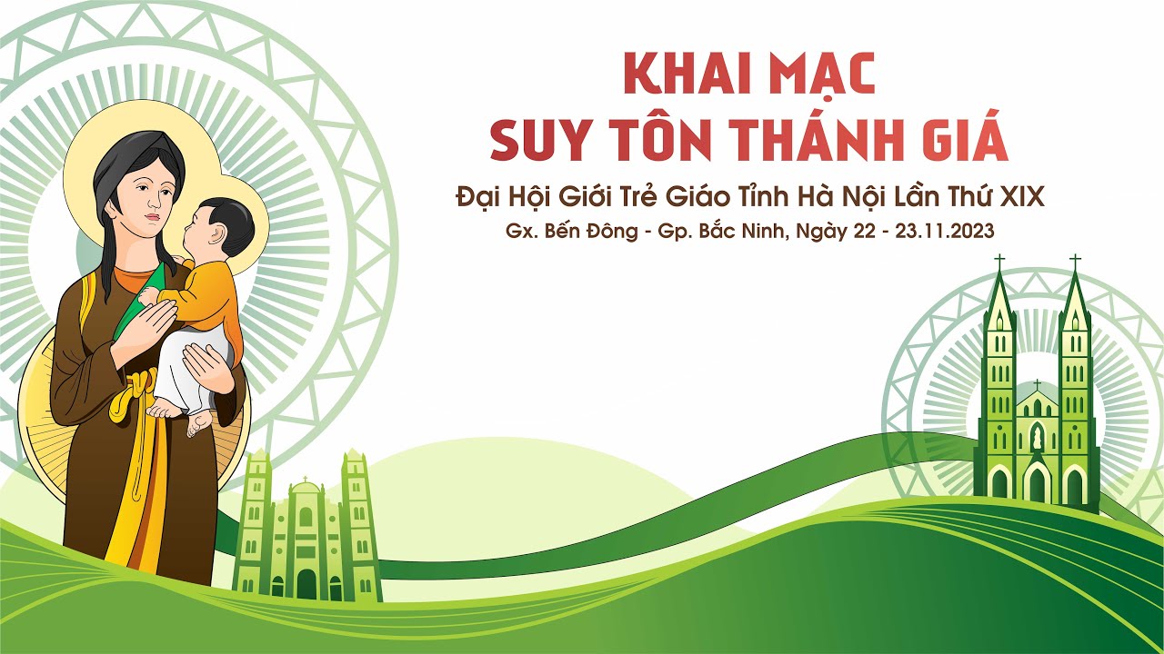 TRỰC TUYẾN | ĐÓN TIẾP - KHAI MẠC - THUYẾT TRÌNH - SUY TÔN THÁNH GIÁ | ĐHGT GT  HÀ NỘI LẦN THỨ XIX