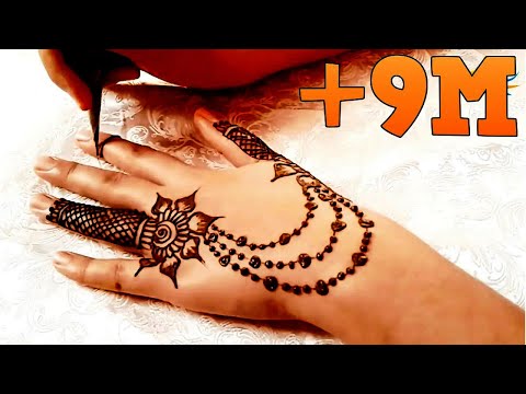 Very Easy Henna Mehndi Design Is With Simple And Modern Smart