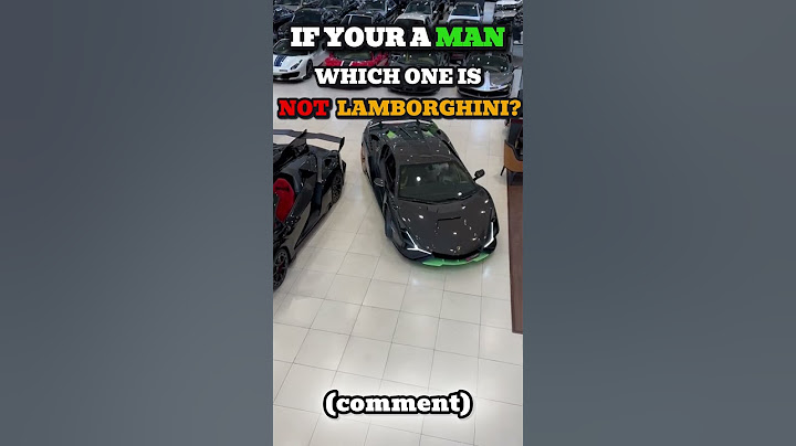 Which one is not lambo? (pt 2.) #shorts #automobile #car