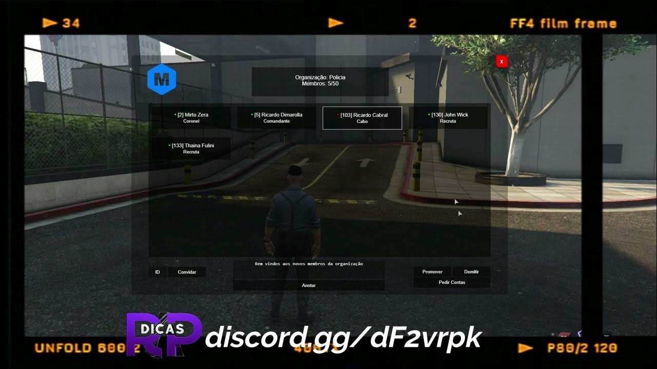 Servidor De Discord Para Fivem Com Cargos-Tags - Gta Rp - Outros - DFG