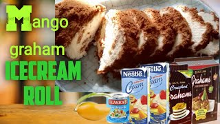 Mango Graham Ice Cream Rollmyjomi