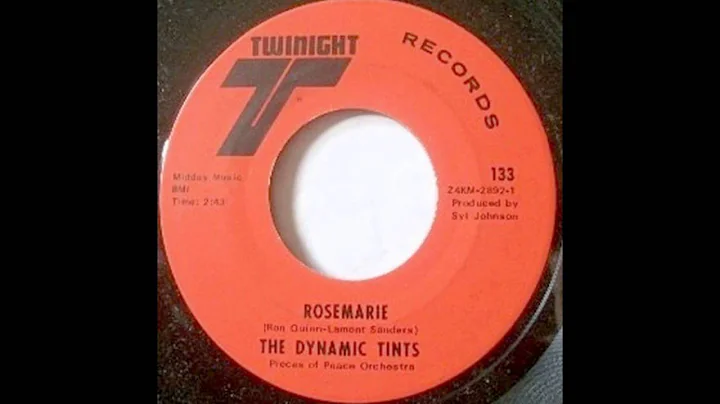 THE DYNAMIC TINTS - Rosemarie - 1970