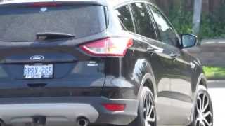 HILLYARD CUSTOM RIM&TIRE 2014 FORD ESCAPE 20 INCH MACHINED WHEELS