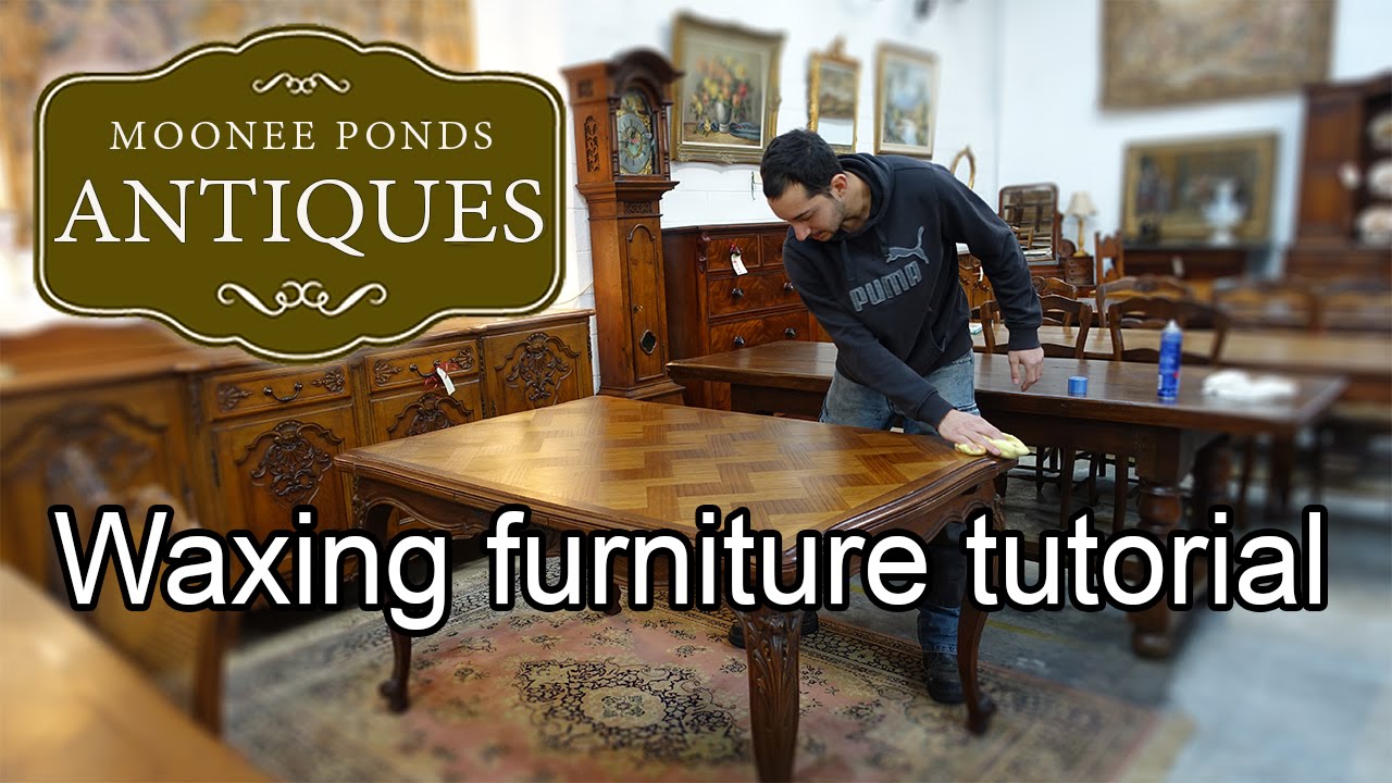 How To Apply Beeswax Furniture Polish To Antique Furniture To