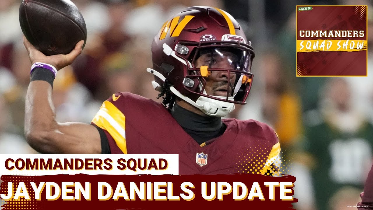 Commanders Squad | 🚨 Jayden Daniels UPDATE + Preston Smith RETURNS – Commanders vs Raiders Preview