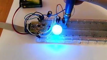 ATtiny13 RGB LED fading