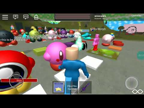 kirby morph roblox