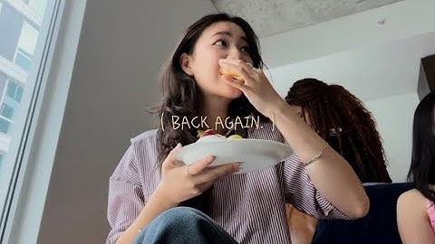 Back again…first week of architecture school VLOG 🏛️