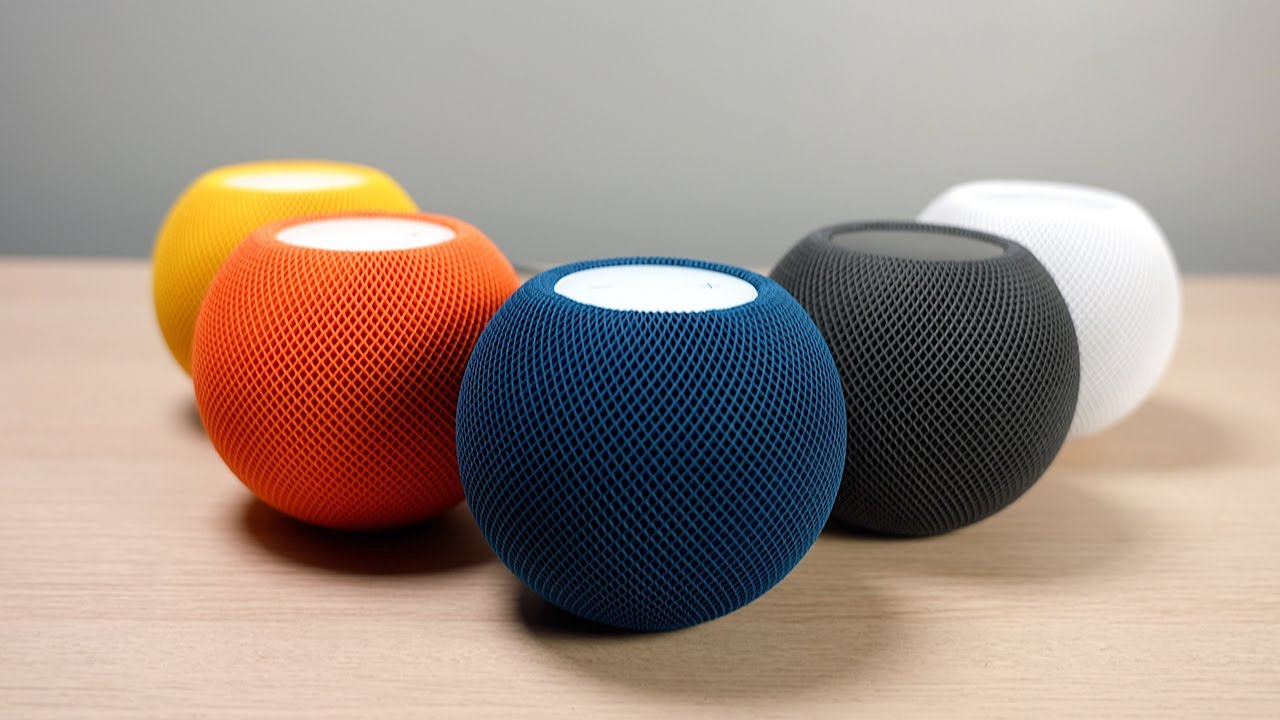 Apple's HomePod Mini comes in three colors, here's what they look