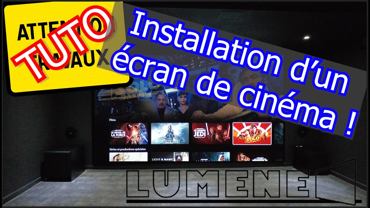 Un écran de cinéma à la maison, c’est possible ? - YouTube