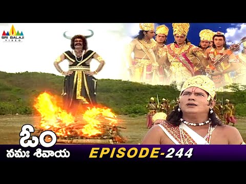 Mahishasura Born From Rambha backslashu0026 Shyamala | Episode 244 | Om Namah Shivaya Telugu Serial - SRIBALAJIMOVIES