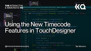 Using the New Timecode Features in TouchDesigner