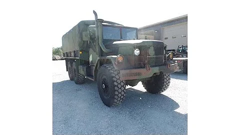 low miles 1973 AM General Military M812 5 Ton Truck (photo slideshow)