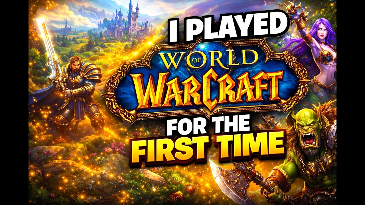 i played world of warcraft for the first time!!!