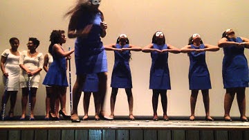 Zeta Phi Beta Sorority, Incorporated- Lambda Mu Chapter SPR 15 Probate